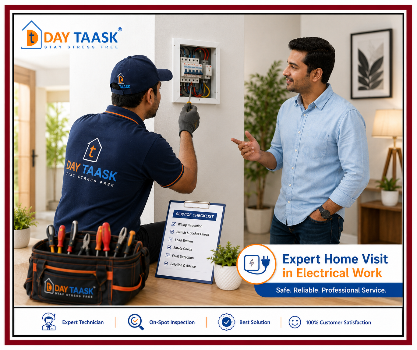 Expert Home Visit for Electrical